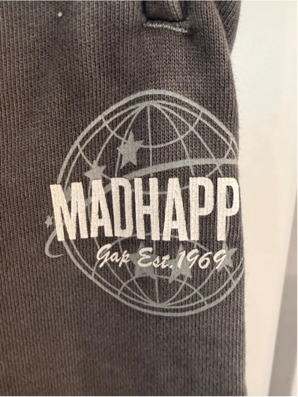 GAP x Madhappy Sweatpants Charcoal Grey Size Medium (Unisex) NWT - Picture 2 of 5
